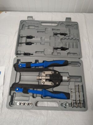 RIVETKING 1/8 to 1/4" Blind Rivet/Rivet Nut Tool Kit RK21