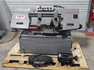 Jet Horizontal Bandsaw 10" x 18" Cutting Capacity 2 HP 230v 1 Phase HBS-1018