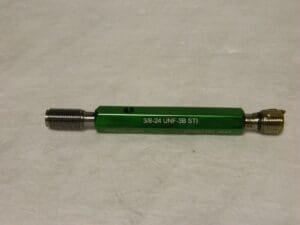 GF Gage 3/8-24 Thread STI Class 3B Plug Thread Insert Go/No Go Gage H0375243BS