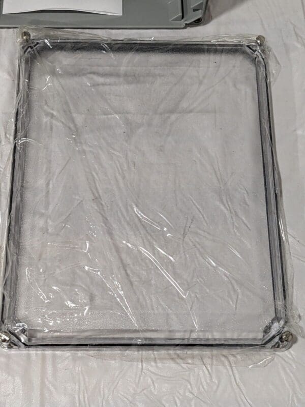 T&B Polycarbonate Standard Enclosure with Screw Flat Cover 8"X10"X6" NV1086