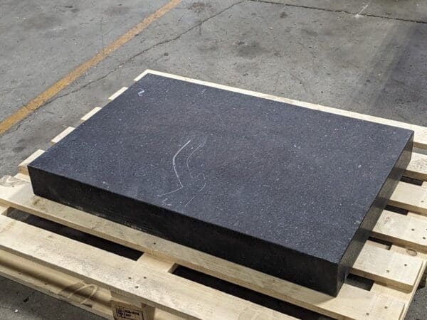 Granite Surface Inspection Plate 36 x 24 x 4 Grade B No Ledge Scratch N Scuff