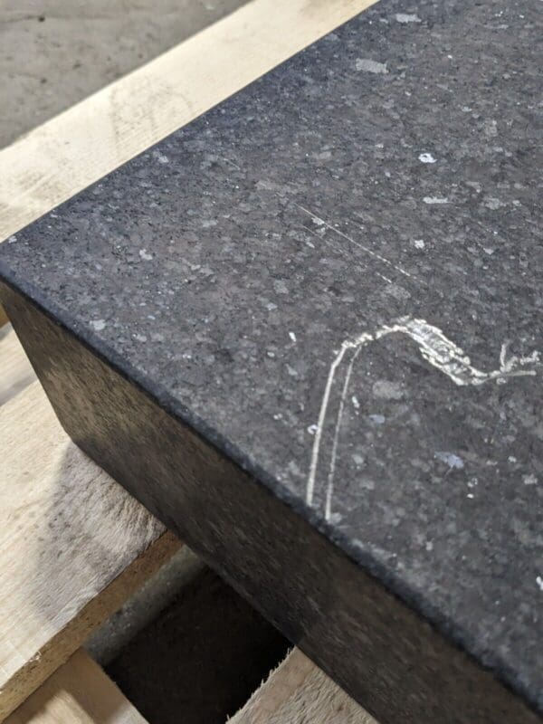 Granite Surface Inspection Plate 36 x 24 x 4 Grade B No Ledge Scratch N Scuff