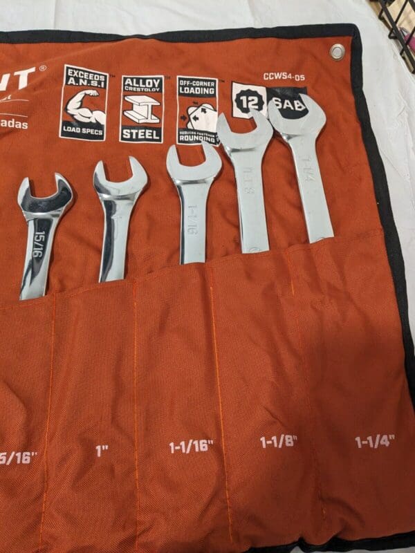 CRESCENT Combination Wrench Set: 14 Pc, 3/8" - 1-1/4" CCWS4-05