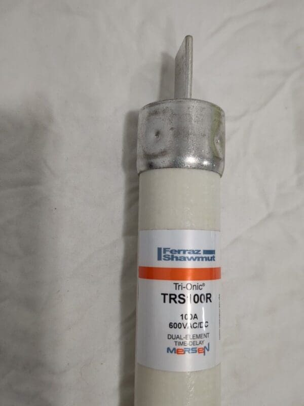 FERRAZ SHAWMUT Cylindrical Time Delay Fuse: RK5, 100 A TRS100R