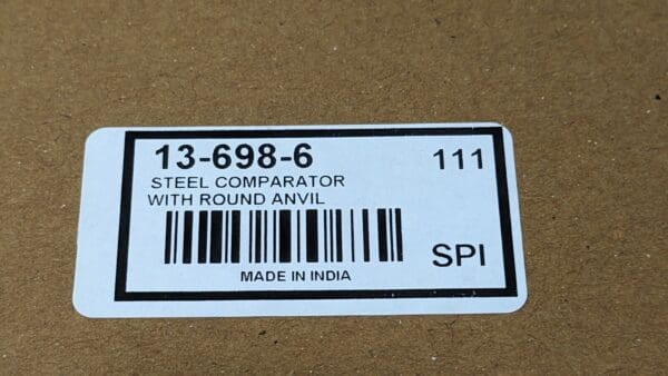 SPI Comparator Stand w/Round Anvil 13-698-6