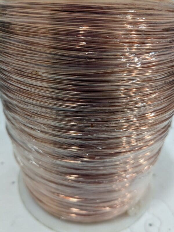 Copper Bus Bar Wire 18 Gage, 0.0403" Diameter x 2,985' L, 15 LBS UAXV18