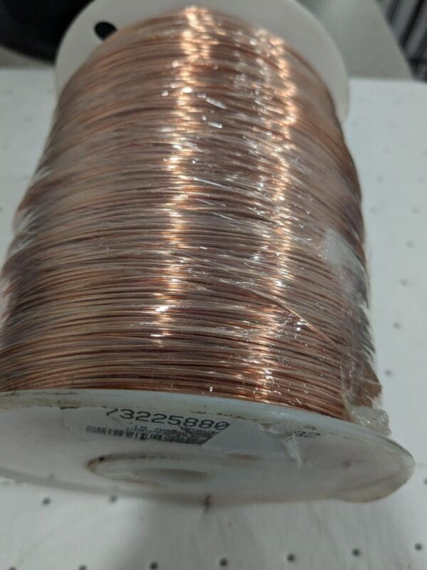 Copper Bus Bar Wire 18 Gage, 0.0403" Diameter x 2,985' L, 15 LBS UAXV18