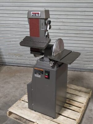 Jet Industrial Combination Sander 48" x 6" Belt / 12" Disc 1.5 HP 115v J-4200A