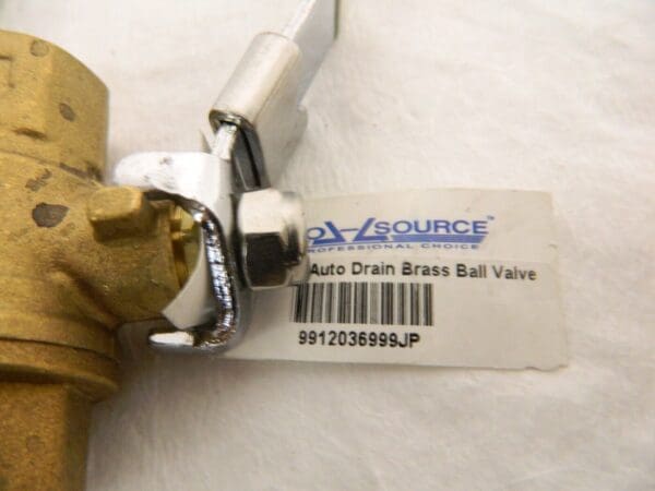 Pro-Source 1/2" Pipe Full Port Brass Full Port Ball Valve Qty 3 9912036999JP