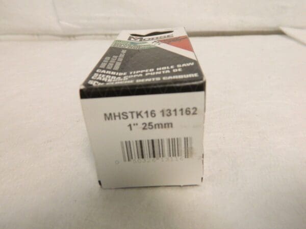 M.K. Morse 1" Saw Diam Carbide Tipped Hole Saw Qty 5 MHSTK16 131162