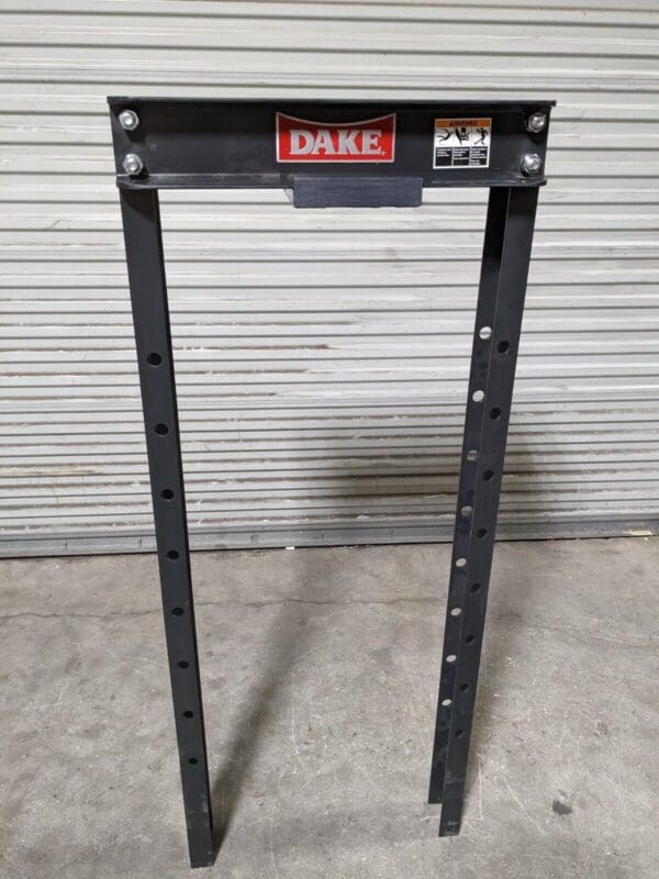 Dake 20 Ton Manual Hydraulic Shop Press 8" Stroke 972220 Missing Cylinder