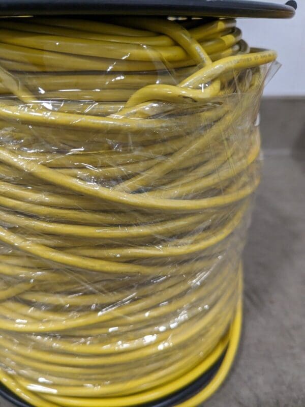 SOUTHWIRE Machine Tool Wire: 12 AWG, Yellow, Approx. 500' Long 411040502