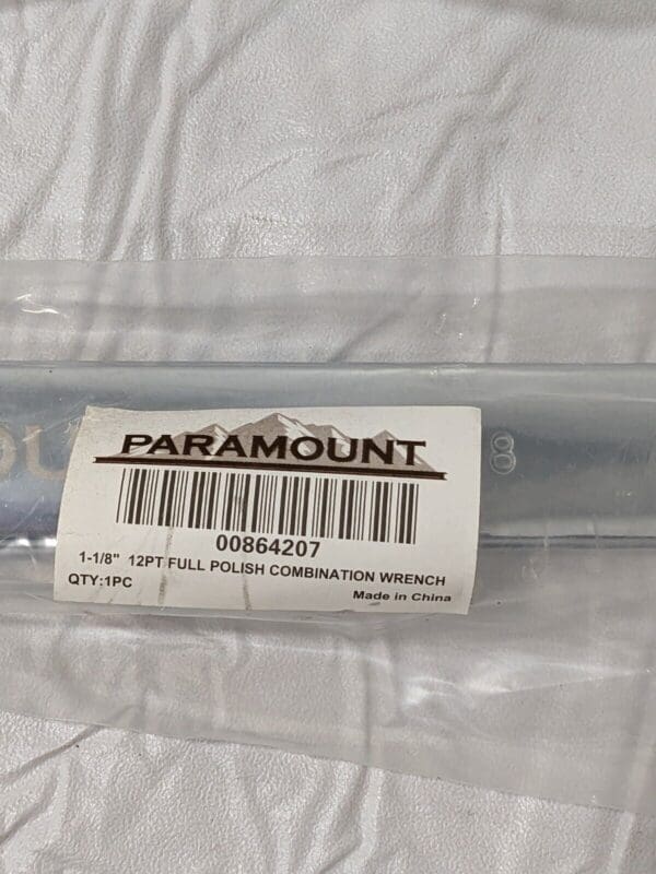 PARAMOUNT Combination Wrench: 1-1/8" Head Size Qty 4 00864207