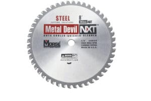 MK Morse x Metal Devil NXT 8 in. 48T Metal Cutting Blade, New CSM848NSC