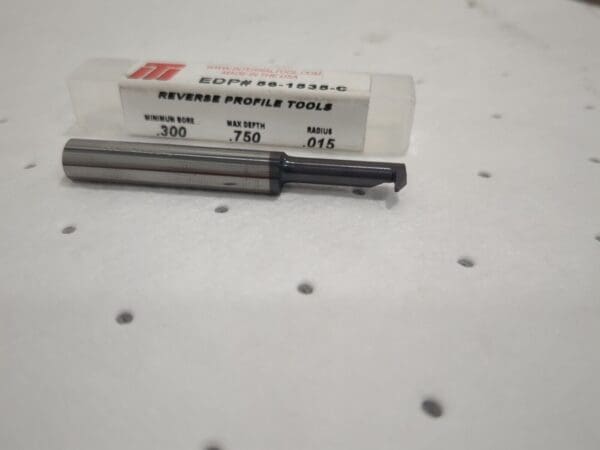 Boring Bar: 0.3000" Min Bore Dia, 5/16" Shank Dia, Micrograin Carbide56-1535-C