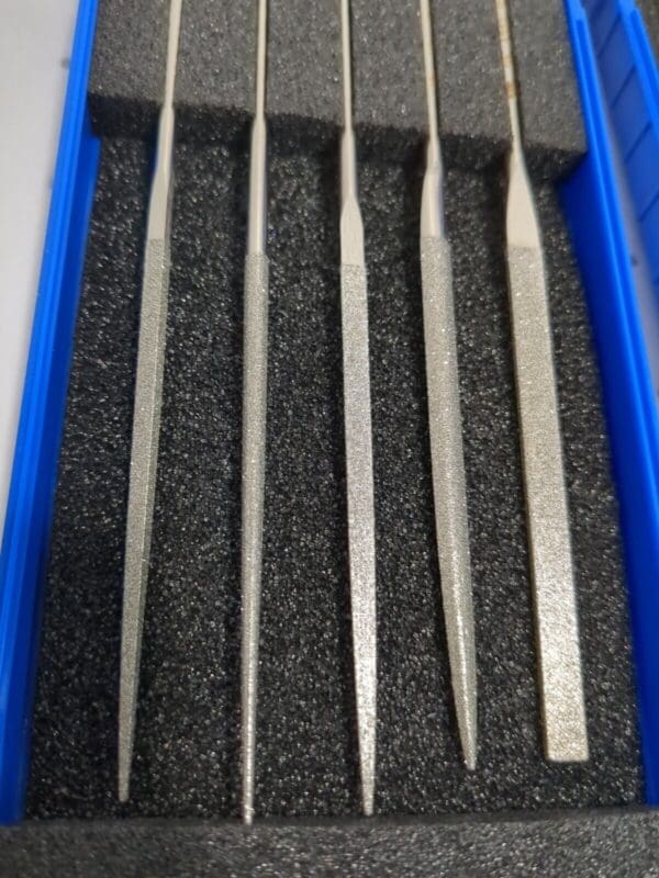 PFERD 2 sets of 5-1/2" Diamond Needle File Set medium cut 04025