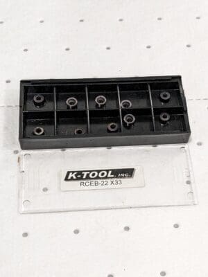 K-TOOL CARBIDE INSERT .250 I.C. ROUND QTY 10 RCEB22 X33