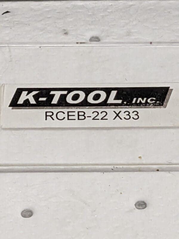 K-TOOL CARBIDE INSERT .250 I.C. ROUND QTY 10 RCEB22 X33