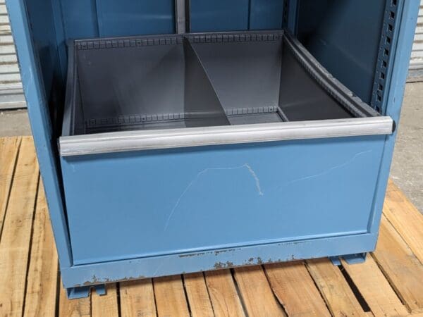 Lista Modular Storage Cabinet 12 Drawer 59 x 28 x 28 Steel Blue PARTS/REPAIR