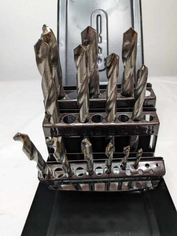 Interstate Drill Bit Set: Jobber Length Drill Bits, 13 Pc, 118 ° 01210004