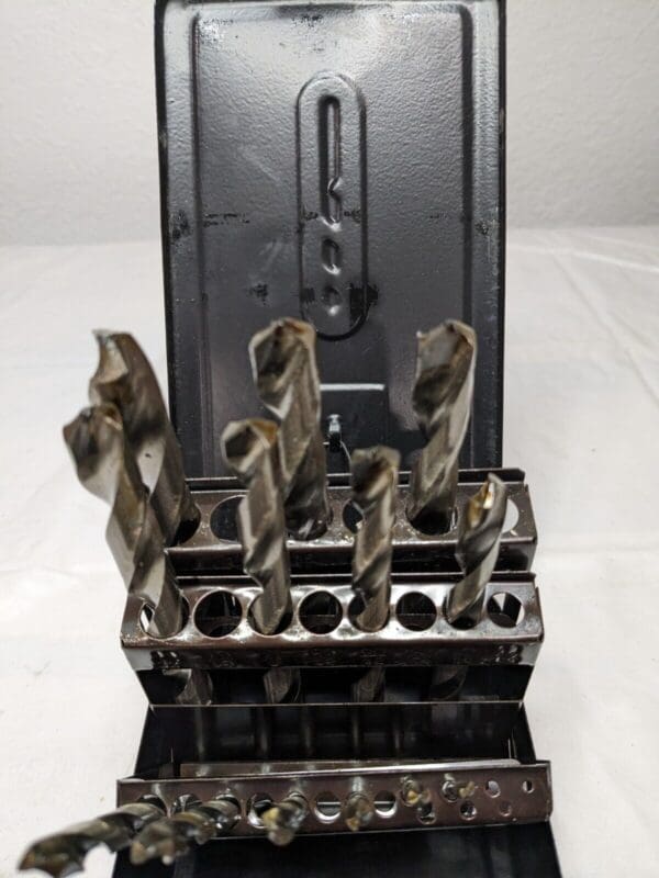 Interstate Drill Bit Set: Jobber Length Drill Bits, 13 Pc, 118 ° 01210004