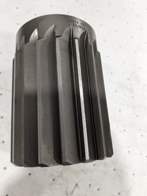 Interstate Straight Shell Reamer: 3-3/8" Dia, 4-1/2" OAL 09039512