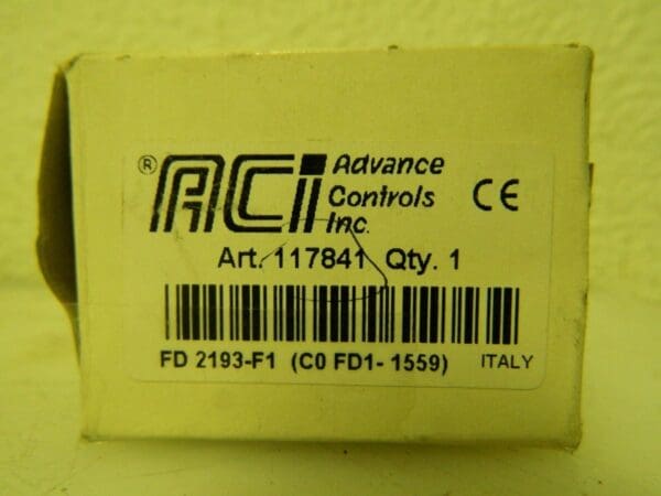 ACI Fused Safety Switch 10 Amp 24-300 VDC 250-600 VAC 117841