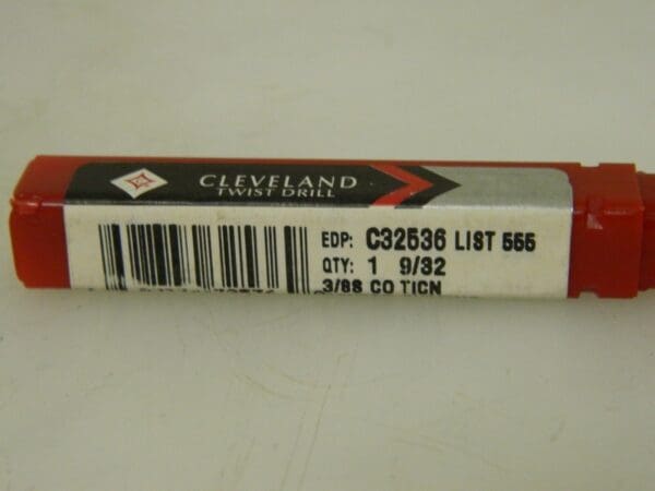 Cleveland Twist Drill Square End Mill 2 Pack Milling Dia 9/32" C32536