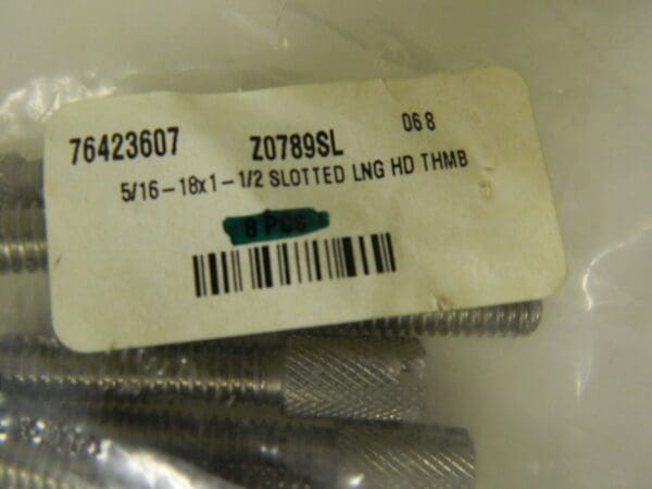 Gibraltar Slotted Long Head Thumb Screws 2 Pack 5/16-18 x 1-1/2 76423607