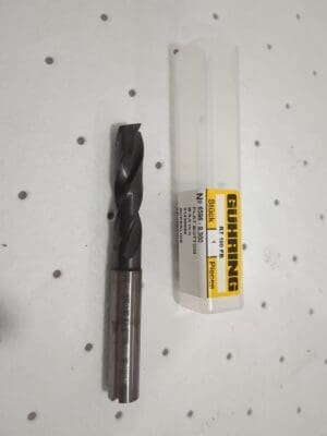 GUHRING Screw Machine Length Drill Bit 9.30 mm Dia 180 deg Pt Carbide 75114181