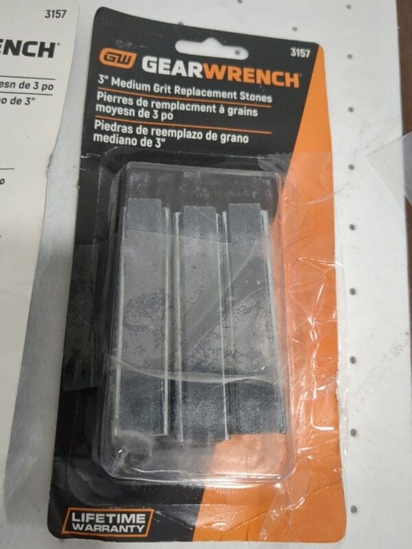 GearWrench 2pk of- Replacement Stones, 3", Medium Grit 3157