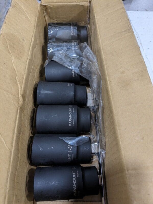 PARAMOUNT Deep Impact Socket Set: 7 Pc, 1/2" Drive PAR-12ISKT-S19 INCOMPLETE