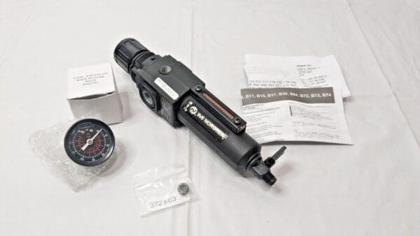 Norgren Filter/Regulator w/Pressure Gauge 1/4 NPT 250 Max PSI B72G-2AK-QE1-RMG