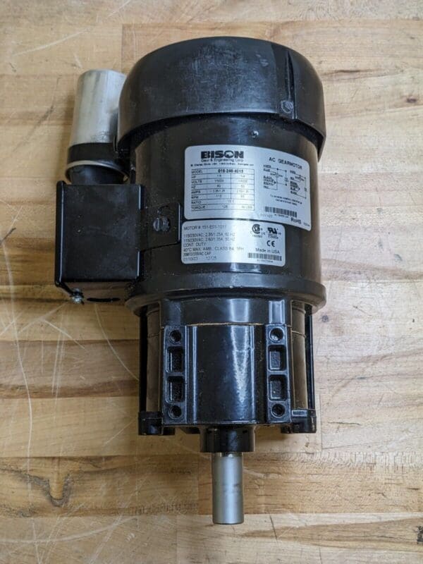 Bison Parallel Shaft AC Gearmotor 1/4 HP 115/230v 016-246-4015 Parts / Repair