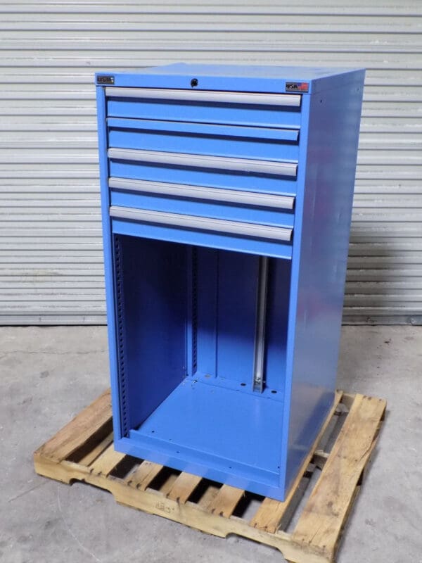 Lista Modular Storage Cabinet 57" x 28" x 28.5" Steel Light Blue PARTS/REPAIR