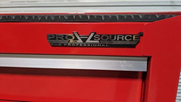 Pro Source Tool Box Roller Cabinet 13 Drawer 42" x 18" x 39" Steel Red