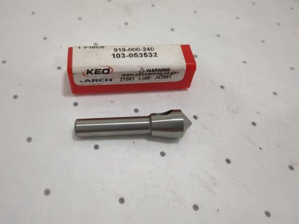 KEO Countersink 1/2" Head Dia 100° Included Angle 0 Fl Cobalt Steel RH103-053532