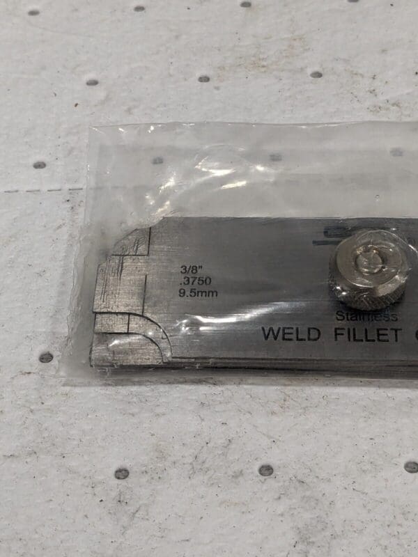 SPI 1/8 to 1 Inch 420 Stainless Steel Fillet Gage 14-170-5