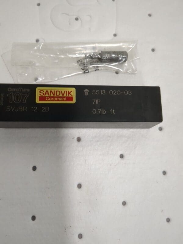 SANDVIK COROMANT Indexable Turning Toolholder SVJBR122B Screw 5751817