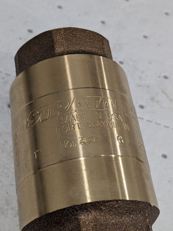 STRATAFLO Check Valve: 1" Pipe FNPT x FNPT 300-100