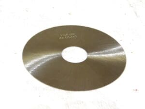 Professional HSS Jeweler’s Saw 4” Dia x 0.012” Thick 1” Arbor Hole 132589 USA