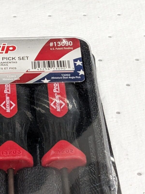 MAYHEW 4 Piece Hook & Pick Set Dual Composite 13090