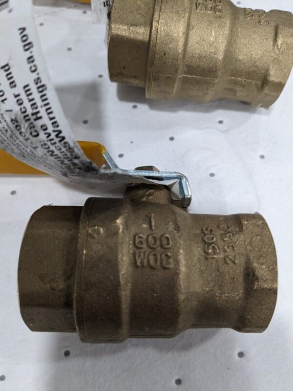 LEGEND VALVE 2-Way Manual Ball Valve: 1" Pipe, Full Port Qty 4 101-065