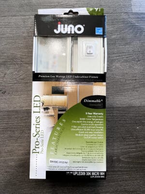 Juno Under Cabinet Lighting LED UPLED09 30K 90CRI WH