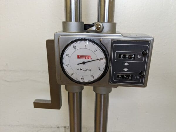 SPI 20" Stainless Steel Double Beam Height Gage w/ Dial Display 11-563-4 Damage