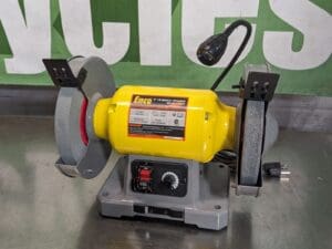 Enco 8" Variable Speed Bench Grinder 3400 RPM Max 3/4 HP 120V Damaged