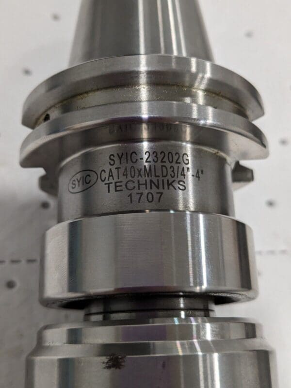 Techniks SYIC 23202G Cat 40 Multi-Lock Collet Chuck MLD 3/4''-4'' 190673