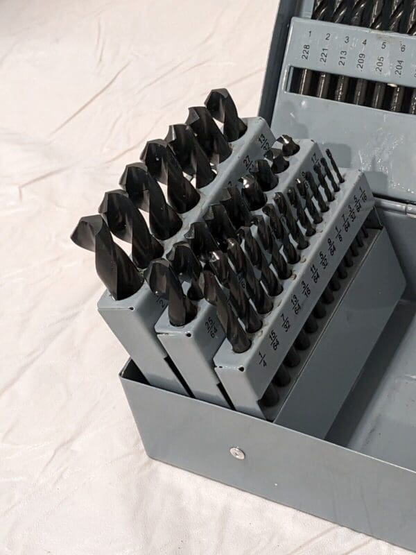 Interstate Drill Bit Set: Screw Machine Length Drill Bits, 115 Pc, 118º 01356716