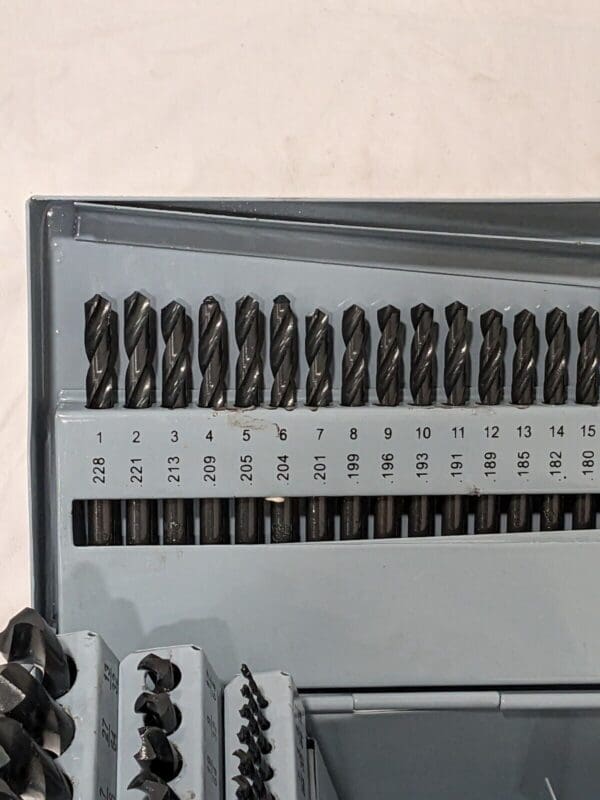 Interstate Drill Bit Set: Screw Machine Length Drill Bits, 115 Pc, 118º 01356716