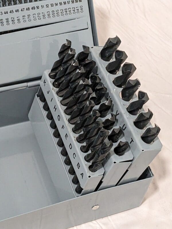 Interstate Drill Bit Set: Screw Machine Length Drill Bits, 115 Pc, 118º 01356716